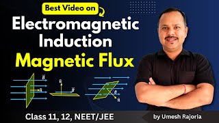 1. Magnetic Flux | Electromagnetic induction | 12th Physics  #cbse  #umeshrajoria  #neet