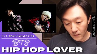 DJ REACTION to KPOP - BTS HIP HOP LOVER LIVE PERFORMANCE