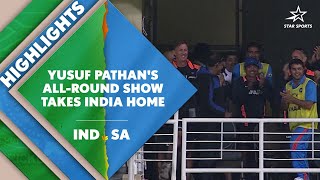 Yusuf Pathan Shines With Bat & Ball to Help Take India Over the Line | SA v IND, 3rd ODI, 2011
