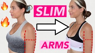 5 Min Toned Arms Workout | beginner friendly, no equipment