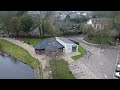 stunning aerial views of newport’s fourteen locks u0026 ynysyfro reservoir dji mini 4k footage