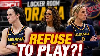 Locker Room EXPLODES As Caitlin Clark and Sophie Cunningham Clash With Stephanie White!