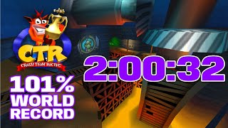 [World Record] Crash Team Racing 101% - 2:00:32