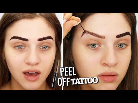 MAYBELLINE TATTOO BROW GEL TINT! Does It Work? First Impressions & Review MAYBELLINE TATTOO BROW GEL TINT! Does It Work? First Impressions & Review
