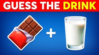 Can You Guess The DRINK By Emoji? 🍹🥤 Emoji Quiz | Quiz Dino