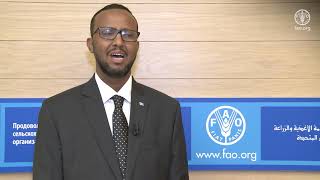 Remarks by Said Hussein Iid, Minister for Agriculture and Irrigation of Somalia