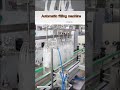 Automatic mineral water filling machine, can be adjusted to lotion or cream filling  #hengyundafttr