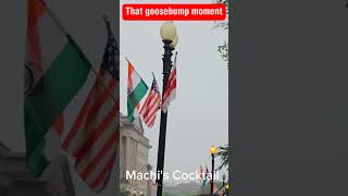 Indian National Flag | White House | Washington DC | Roja National Flag BGM | AR Rahman | ManiRatnam