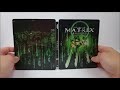 the matrix reloaded best buy exclusive 4k 2d blu ray steelbook unboxing