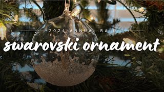 ✨ Swarovski 2024 Ball Ornament - A Festive Sparkle for Your Holiday Decor! 🎄