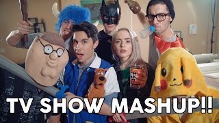 TV SHOW MASHUP - 20 Songs in 3 Minutes!! ft. Madilyn Bailey & Sam Tsui