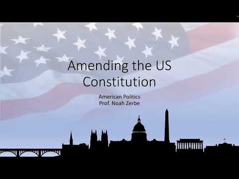 What are examples of informal amendments?
