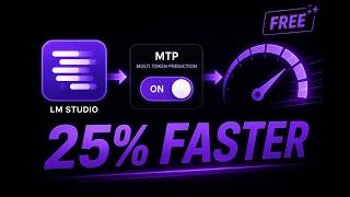 LM Studio MTP — Unlock 25% Faster Local LLM Speed (Qwen 3.5: 4B)