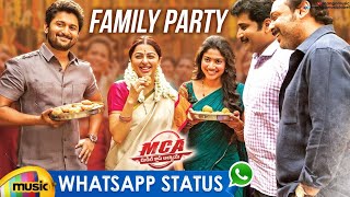 Sankranthi Special WhatsApp Status Video | Family Party Song | MCA Movie | Nani | Sai Pallavi