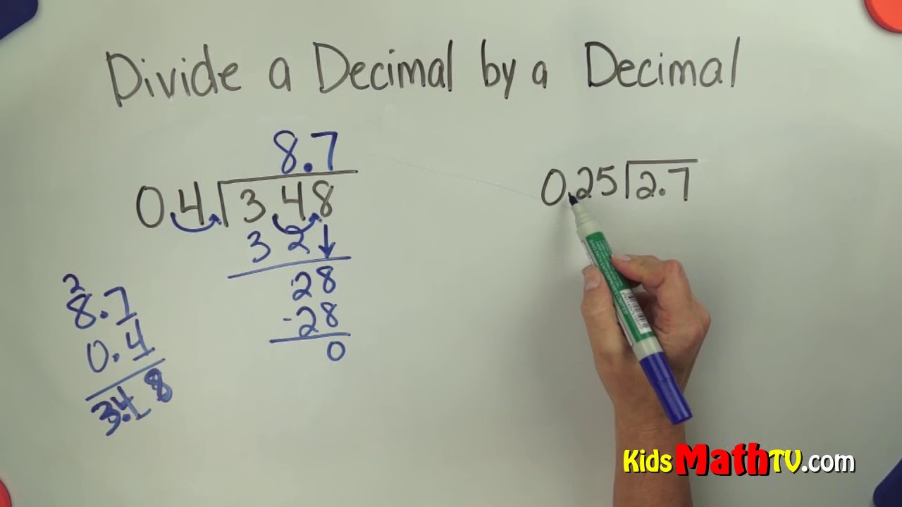 Dividing Decimals Calculator