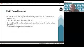 Performance-based Pathway webinar