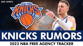 New York Knicks Free Agency Rumors Ft. Donte DiVincenzo + NBA Free Agency Tracker