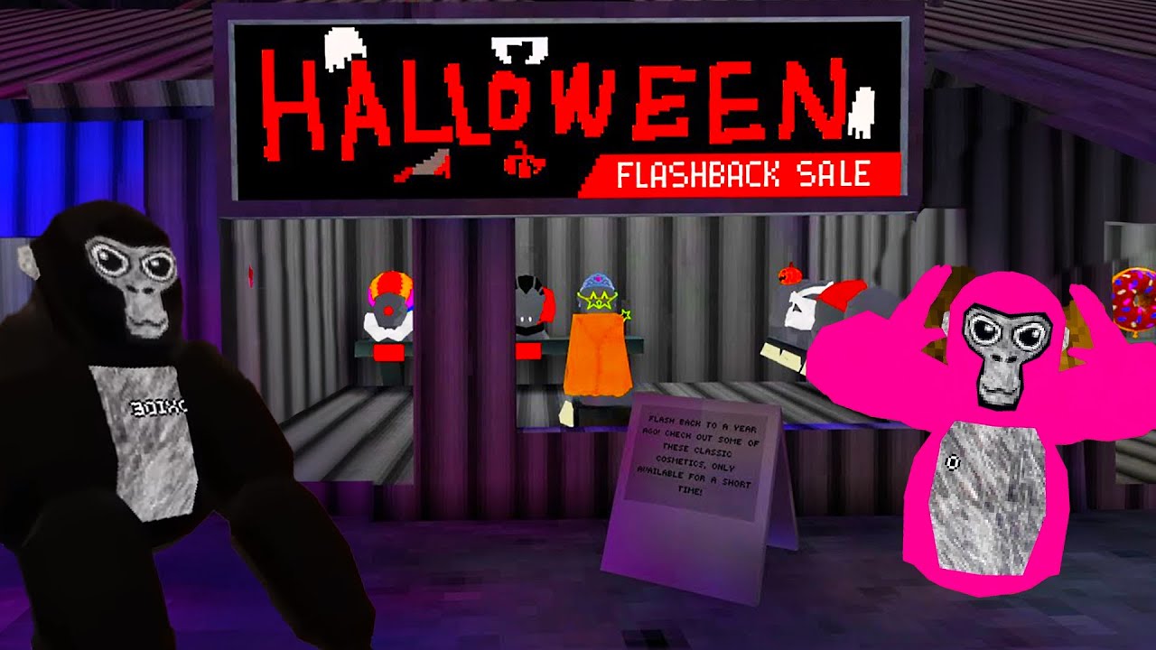 The Gorilla Tag Halloween Flashback Youtube