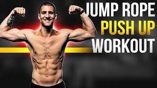 Jump Rope + Push Up Workout Full Length