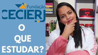 VESTIBULAR CEDERJ: O QUE ESTUDAR? | NATÁLIA DE JESUS