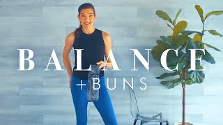 Balance & Glute Workout at Home // All Standing Hip Band Exercises