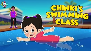 Chinki's Swimming Class | Animated Stories | English Cartoon | Moral Stories | PunToon Kids