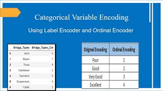 Categorical Variable Encoding Using (Label Encoder & Ordinal Encoder)