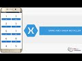 Xamarin Android Tutorial - Drag and Drop Recycler View AndroidX