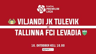 VILJANDI JK TULEVIK - TALLINNA FCI LEVADIAPREMIUM LIIGA 27. voor