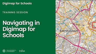 Navigating in Digimap for Schools
