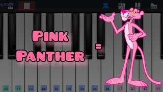PINK PANTHER - Theme song | Easy Piano Tutorial | Perfect Piano