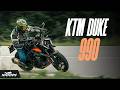 KTM 990 Duke Motorcycle Test: Thrill and Fun with 1000PS TV!