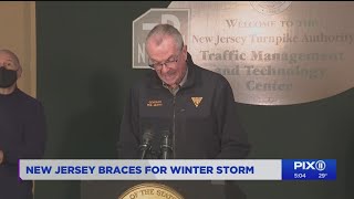 New Jersey braces for winter storm