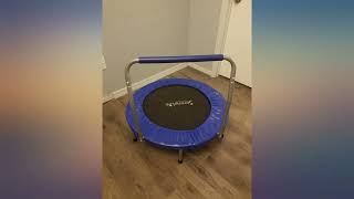 SereneLife Portable \u0026 Foldable Trampoline - 36\