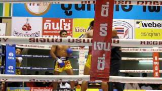 Kaensak Pinsinchai vs. Samingprai Kiatphontip- Round 1