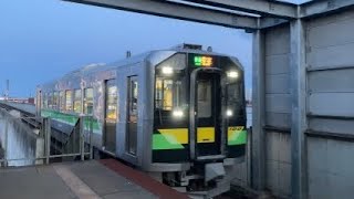 H100形DECMO芽室行き柏林台駅#jr北海道 #根室本線 #h100