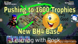 How to play Builder Hall 4 - New BH4 Base & BH4 Sneaky Archers Attack Strategy (Ep.2)