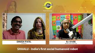 SOCIAL HUMANOID ROBOT I SHALU I RJ VIVEK I RADIOOLIVE 106.3FM