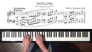 Schumann “Papillons” Paul Barton, FEURICH 218 piano