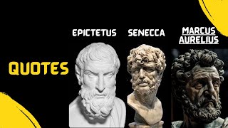 Stoic Masters Speak Seneca, Marcus Aurelius, and Epictetus Quotes