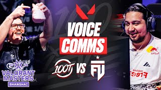 This is how it sounds to STOMP FUT | 100T Masters Voice Comms
