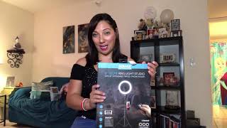 Bower 8” Selfie Ring Light Studio at Walmart Review