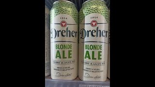 Sörkóstoló 70.  Dreher Blonde Ale sör - Milyen egy 'szőke' sör? :)