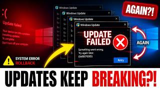 Microsoft Can’t Stop Breaking Windows Updates
