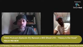 THHC Podcast LIVE replay of Artist Marquis Filthy and Ransom Interviews (2024)