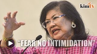 'Fear no intimidation' - Rafidah resigns as Supermax chairperson