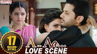 A Aa Scenes || Nithiin Samantha Love Scene | Nithiin, Samantha | A Aa (Hindi Dubbed Movie)
