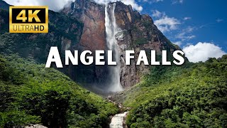 Angel Falls 4k in Venezuela Most Tallest Waterfall in the World
