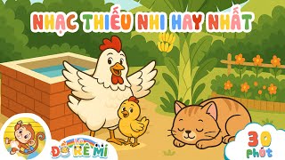 Rửa Mặt Như Mèo, Đàn Gà Trong Sân | Đồ Rê Mí | Lk Nhạc Thiếu Nhi Hay Nhất Cho Bé