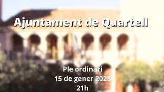 Ple Ordinari (15-1-25)